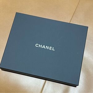 CHANEL Black and Gray Gift Box